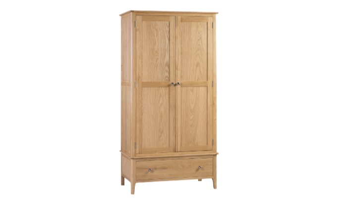 2 Door 1 Drawer Wardrobe