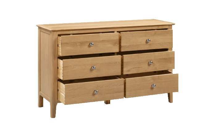 6 Drawer Wide Chest